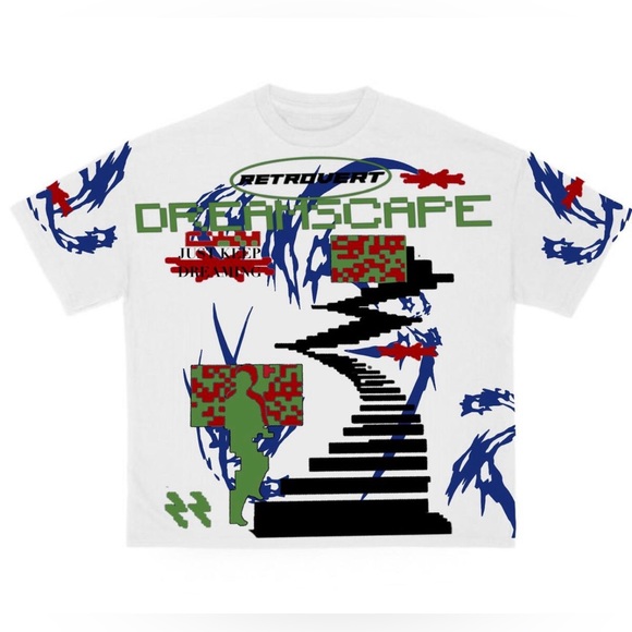 Retrovert Just Dream T-shirts White - Picture 4 of 4
